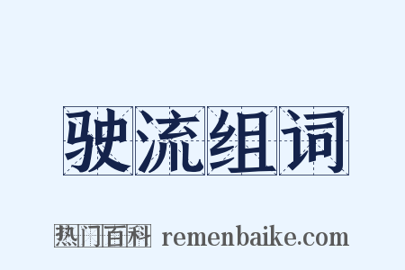 驶流组词是什么意思的图片